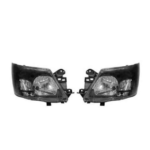 Head Lamp Black Bottom #NS3001-1【Urvan E26 2013UP】