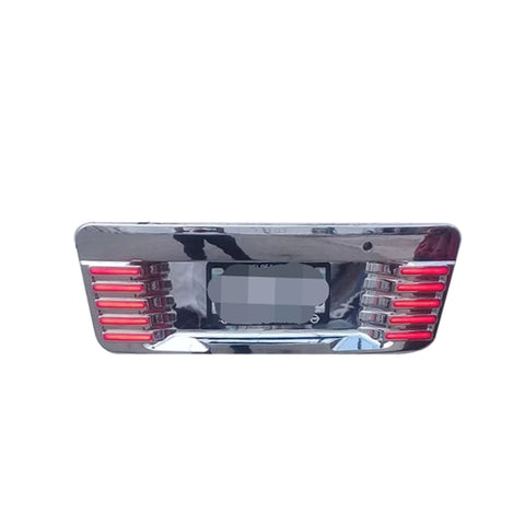 Led Rear License Plate Chrome #NS3139【Urvan E26 2013UP】