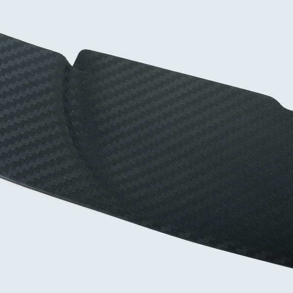door handle cups silicon 4 doors normal black&carbon fiber texture #6205B/#6205C【Hiace 200】