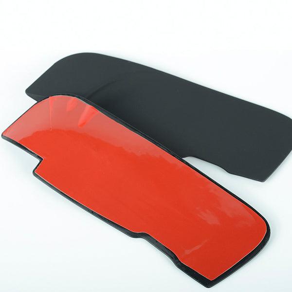 door handle cups silicon 4 doors normal black&carbon fiber texture #6205B/#6205C【Hiace 200】
