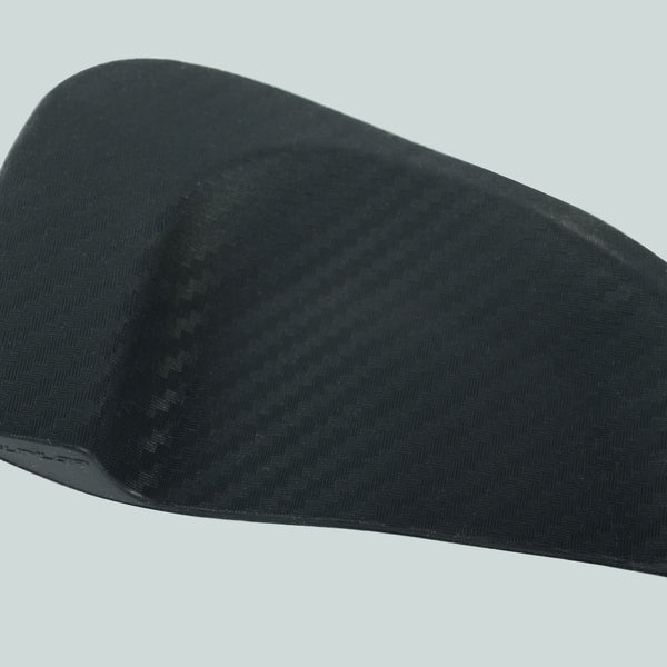 door handle cups silicon 4 doors normal black&carbon fiber texture #6205B/#6205C【Hiace 200】