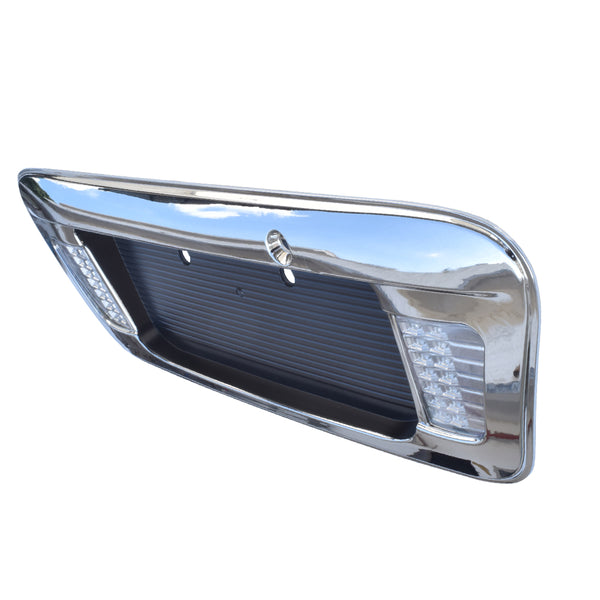 LED Rear License Plate Chrome #1035A-LED/#1035B-LED/#1035C-RED【Hiace200】