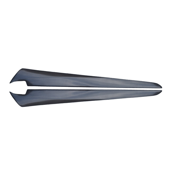 Side Window Trim #1044【Hiace200】【Carbon Design (ABS)】【Carbon Fiber】【Chrome】