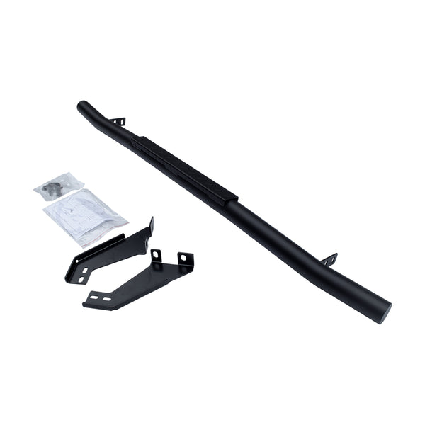 rear skid bar stainless steel #1701 (Black/Steel)【Hiace200】