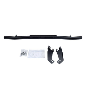 rear skid bar stainless steel #1701 (Black/Steel)【Hiace200】