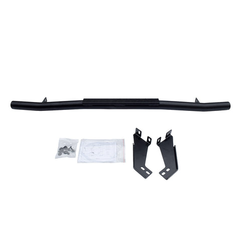rear skid bar stainless steel #1701 (Black/Steel)【Hiace200】