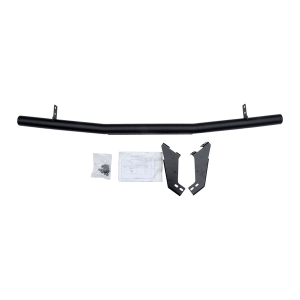 rear skid bar stainless steel #1701 (Black/Steel)【Hiace200】