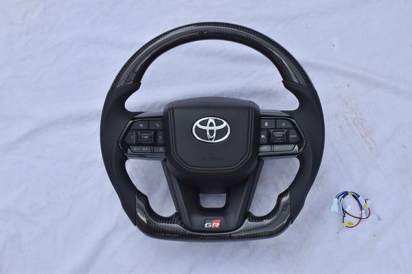 Steering Wheel  #7363-B (Glory black)/ #7363-CD （Carbon Design）/ #7363-CF（Carbon Fiber）【Hiace 200】