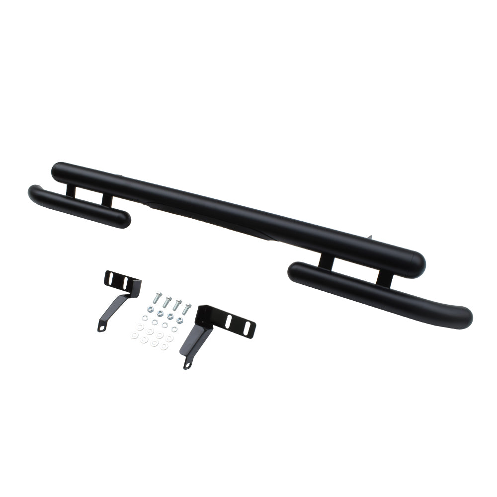 Back guard, black,steel #6168-N (Narrow Body)【Hiace200】