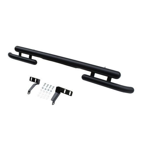 Back guard, black,steel #6168-N (Narrow Body)【Hiace200】