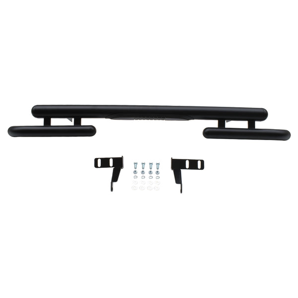 Back guard, black,steel #6168-N (Narrow Body)【Hiace200】