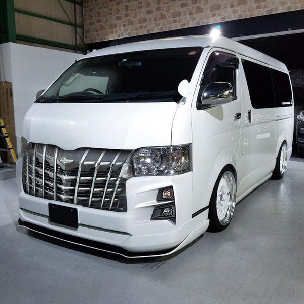 Front Lip #7312/7151【Hiace2014UP】【Narrow Body】【Wide Body】【ABS/FRP】