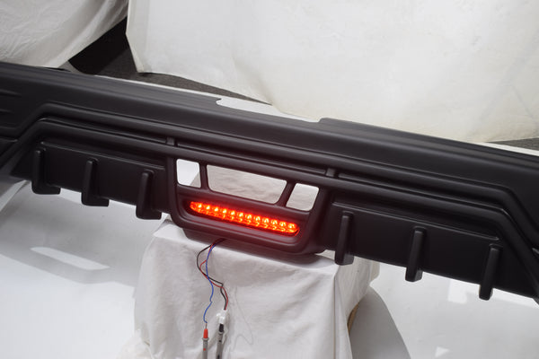 Rear Bumper #7461W【Hiace200】【Wide Body】【ABS】