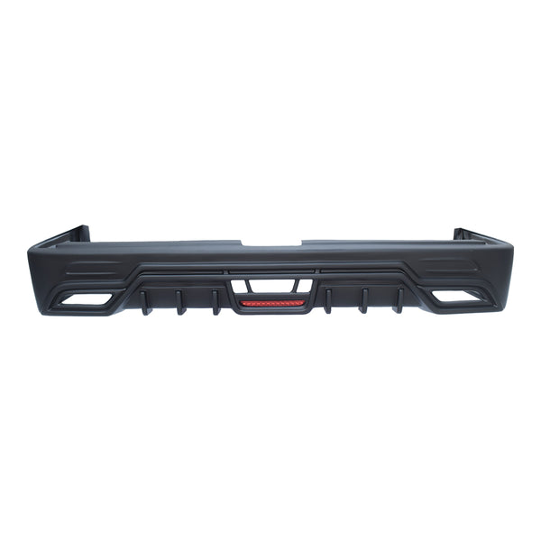 Rear Bumper #7461W【Hiace200】【Wide Body】【ABS】