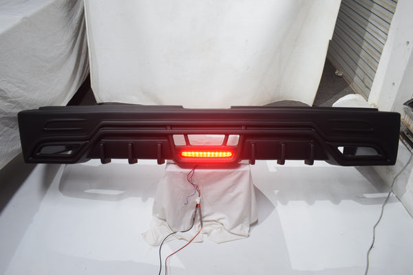 Rear Bumper #7461W【Hiace200】【Wide Body】【ABS】