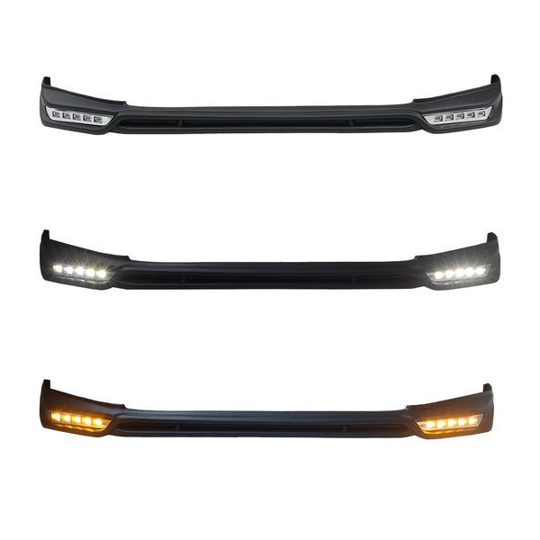 Front lip w/LED #7385【Hiace300】