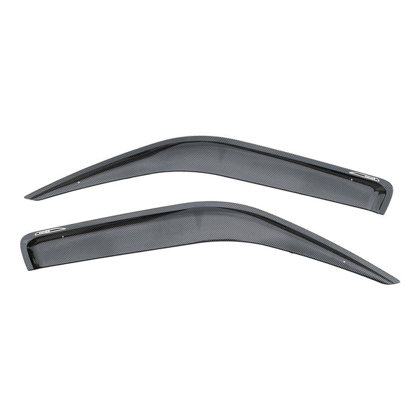 door visor with logo hiace carbon design #6016 【Hiace200】【carbon design】