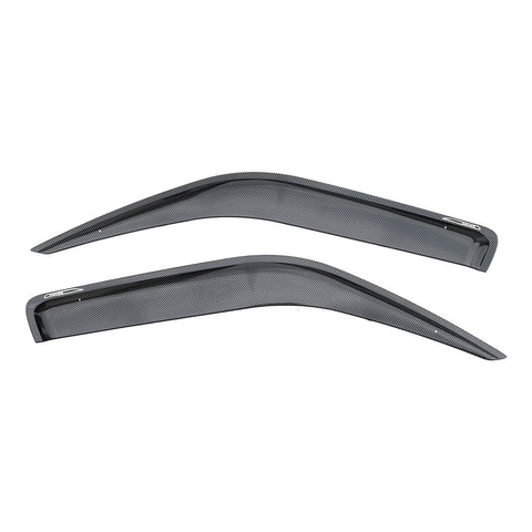 door visor with logo hiace carbon design #6016 【Hiace200】【carbon design】