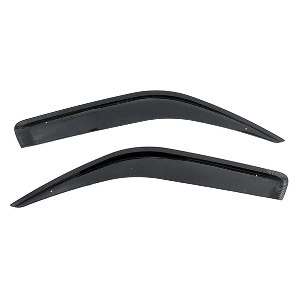 door visor with logo hiace carbon design #6016 【Hiace200】【carbon design】