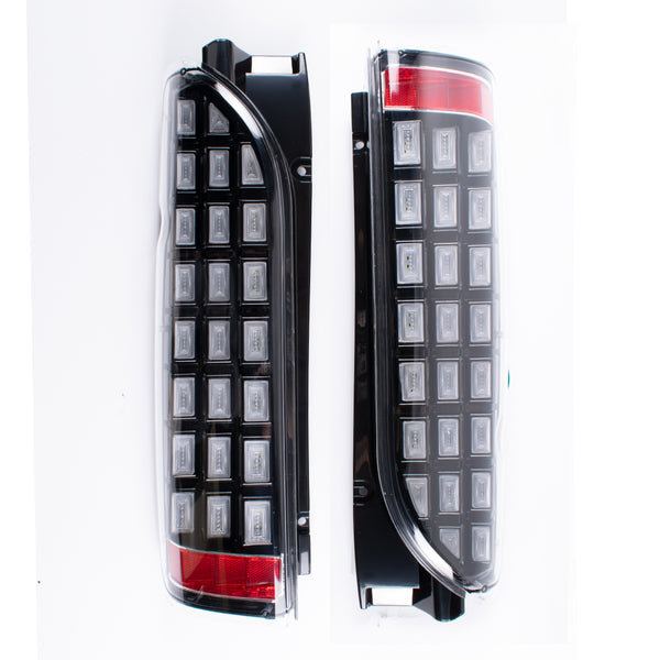 Hiace 200series Flowing LED Taillamp #4210 (Red/Black)