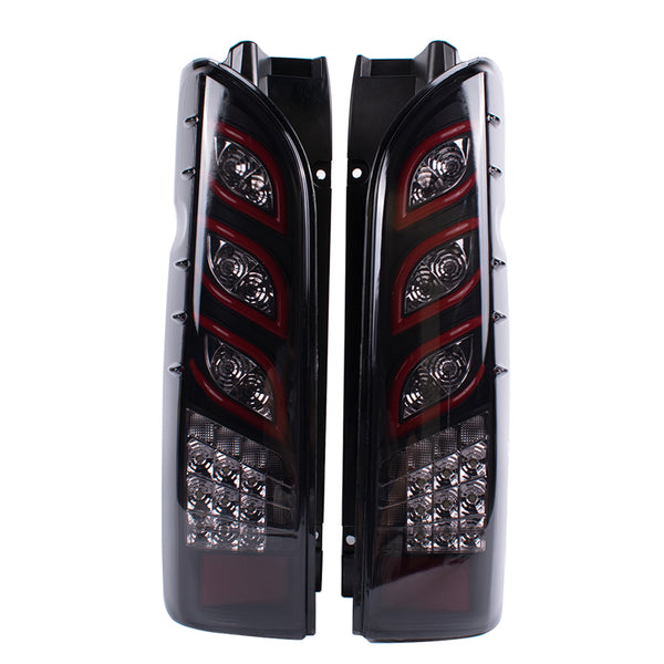 Hiace 200series Full LED Taillamp (Red/Black)（#4213R）