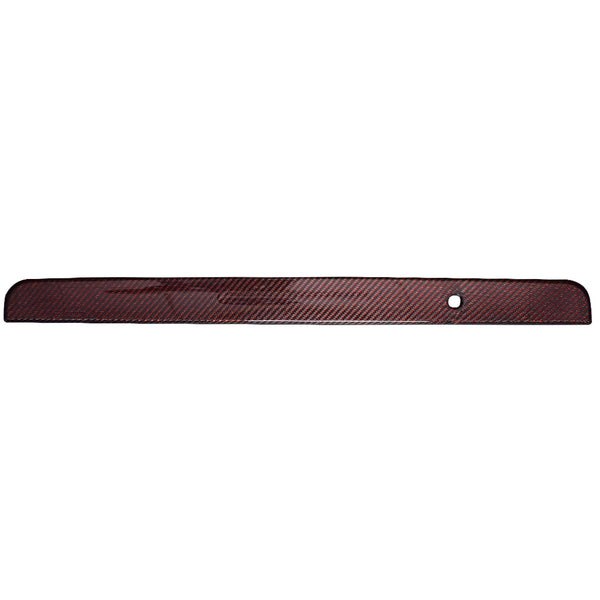 Hiace 200series Carbon Rear Gate Trim #7715-CFR (Red/Without Smart entry)