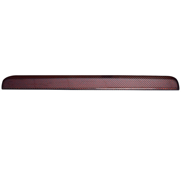 Hiace 200series Carbon Rear Gate Trim #7716-CFR (Red/With Smart entry)