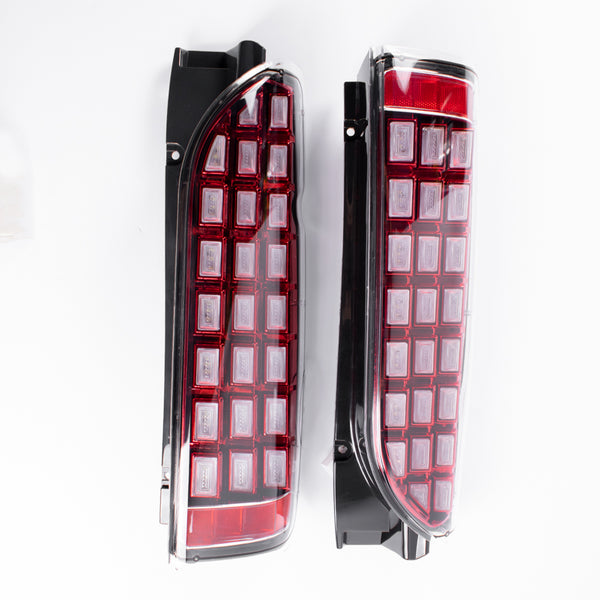 Hiace 200series Flowing LED Taillamp #4210 (Red/Black)