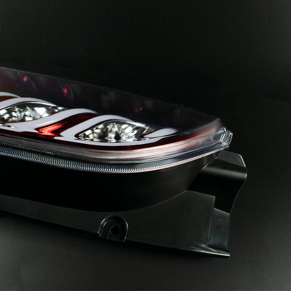 Hiace 200series Full LED Taillamp (Red/Black)（#4213R）