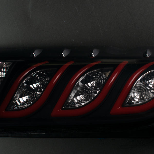 Hiace 200series Full LED Taillamp (Red/Black)（#4213R）