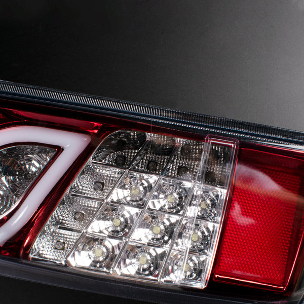 Hiace 200series Full LED Taillamp (Red/Black)（#4213R）