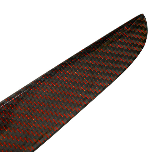 Hiace 200series Carbon Window Tirm (Red) #7714-CFR