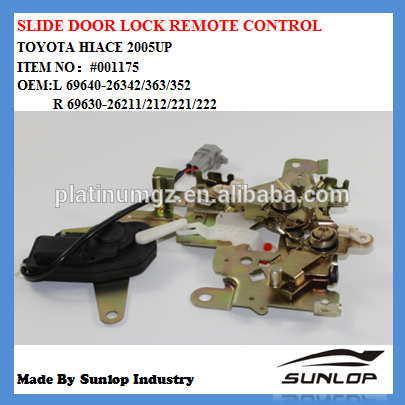 Hiace Sliding Door Lock Remove Control #1451 (L/R)