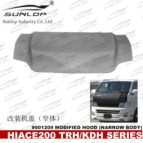 Hiace Modified Front Hood 1209 (Narrow Body)