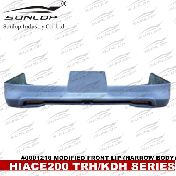 Hiace 200series Front Lip 1216 (Narrow Body)