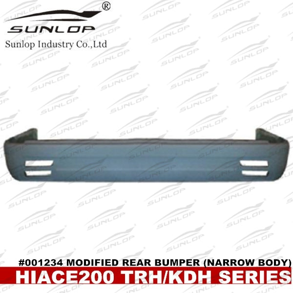 Hiace 200series Rear Bumper 1234 (Narrow Body)