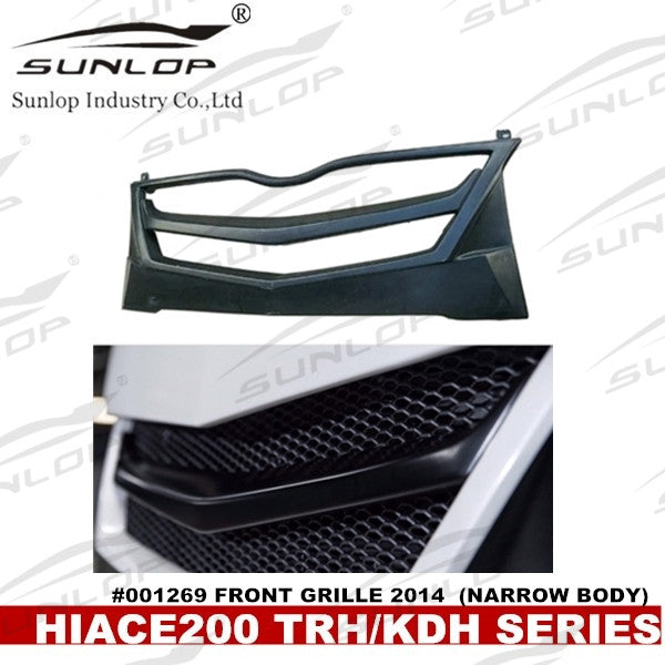Hiace 200series Front Grille 1269 (Narrow Body)
