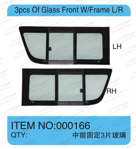 Hiace 200series Side Window Glass (L/R)