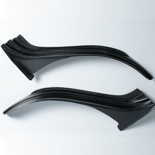 Hiace 200series Carbon Front Door Step Border #7706-CF