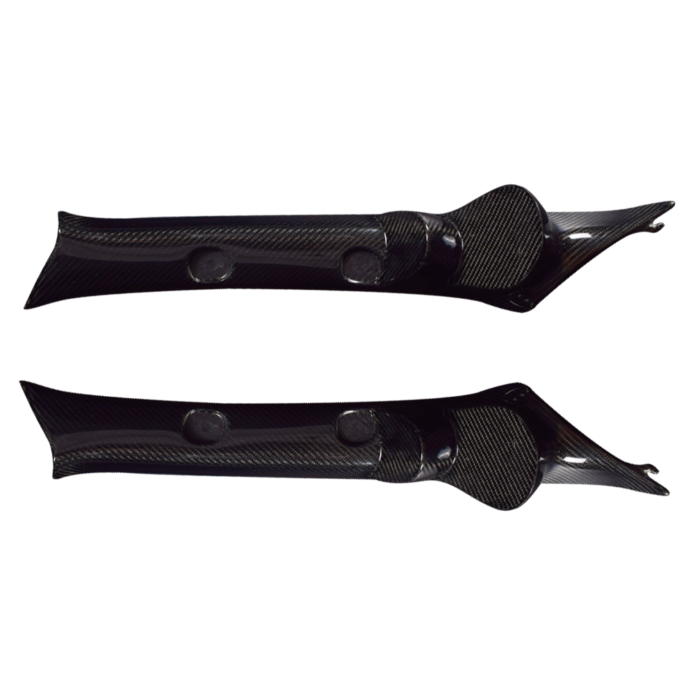 Hiace 200series Carbon Front Door Pillar Trim 7339/7339CF (FRP/Carbon)