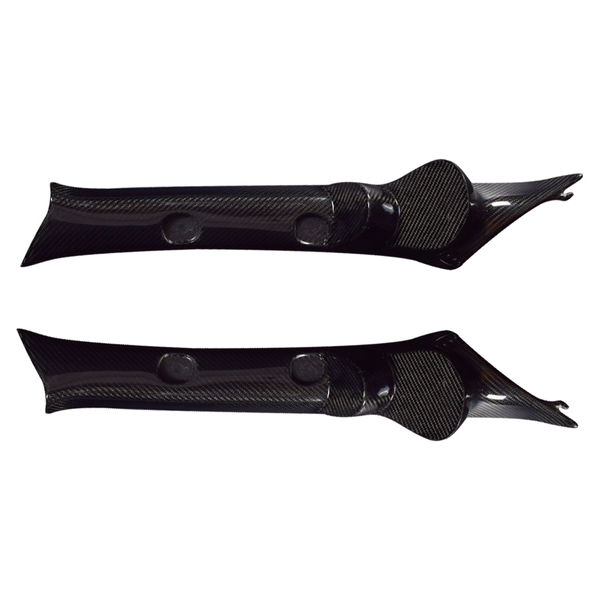 Hiace 200series Carbon Front Door Pillar Trim 7339/7339CF (FRP/Carbon)