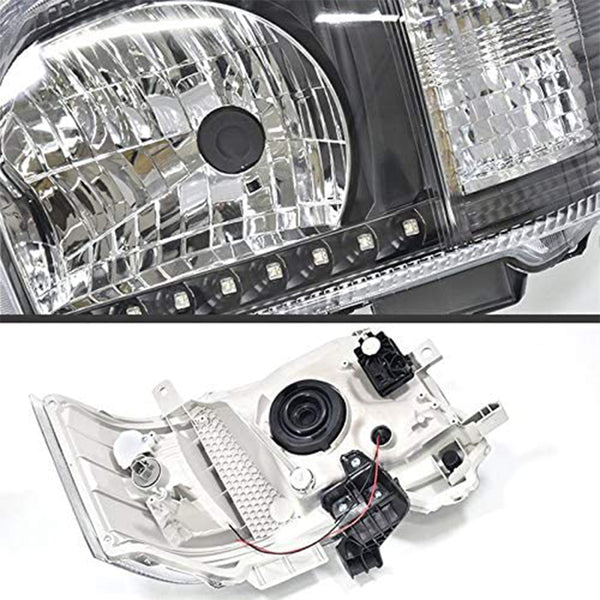 Hiace head lights led#4027【L/RHD;MT/AT】【2014-18】