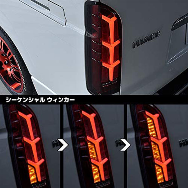 Hiace Tail Light LED #4221/1296【2005-18】