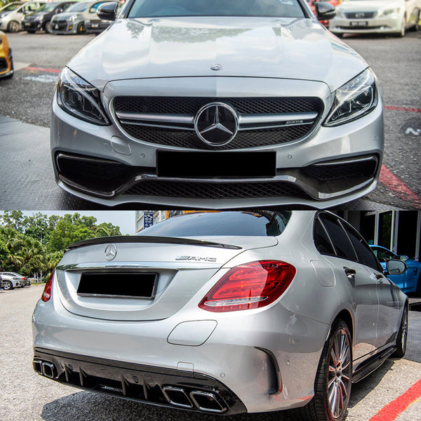 Benz MB C-Class Carbon Rear Spolier Type AMG SL0154 (W205)
