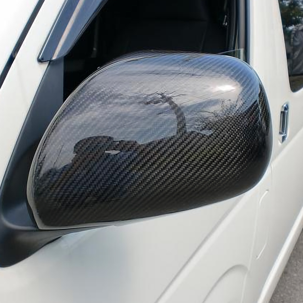 Hiace 200series Carbon Side Mirror Cover 7349CF