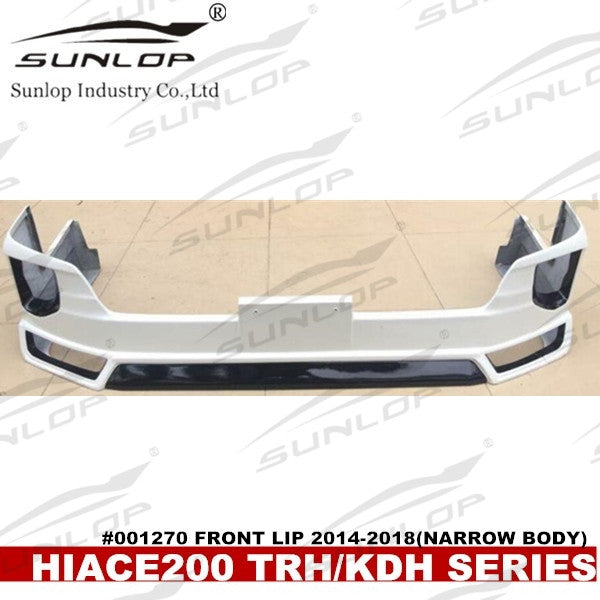 Hiace 200series Front Lip #7317-F/#7317-CF (NarrowBody)