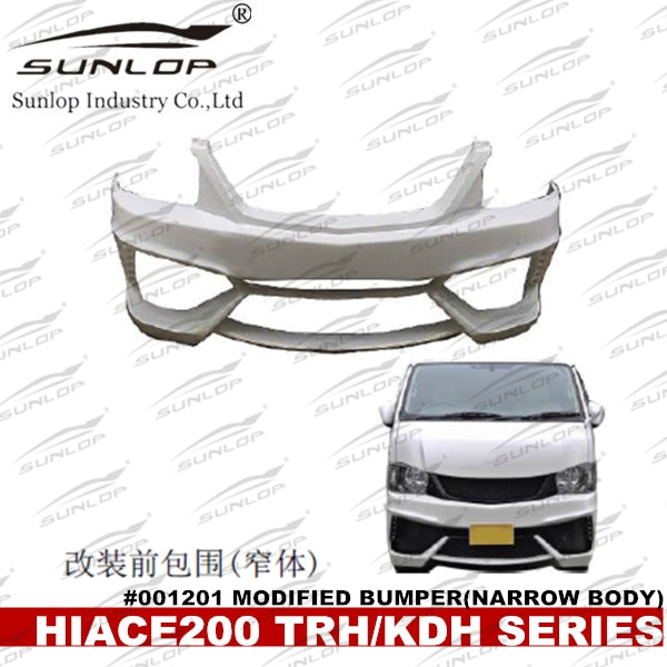 Hiace 200series Front Bumper #7101N (Narrow Body)