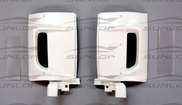 Hiace200 series Carbon Rear Corner Plate Type1（7666-F/7666-CF）
