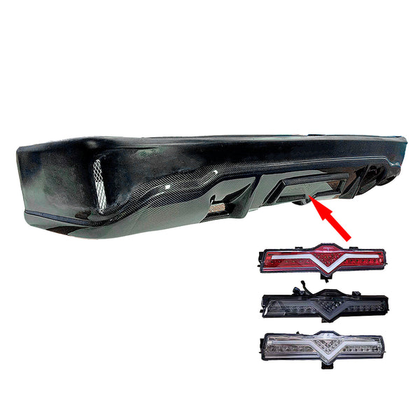 series Rear Bumper #7458-A/7458-CF 【Hiace200】【Narrow】