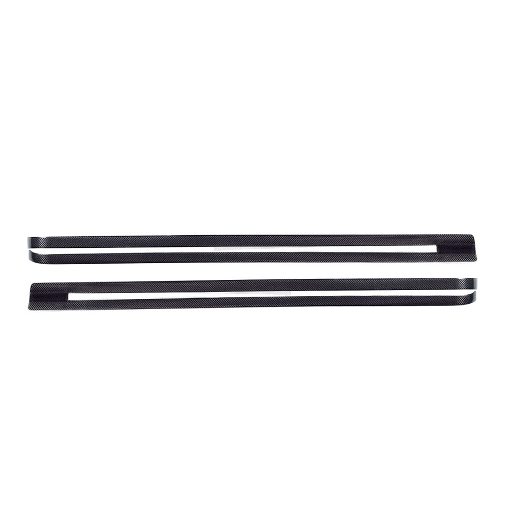 Carbon Sliding Door Rail Decoration#7356CF【Hiace2005-18】【Both】【Carbon】